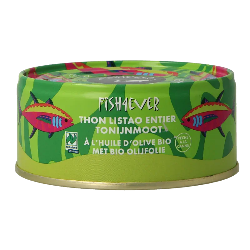 Fish 4 Ever Tonijnmoot in olijfolie 160 Gram