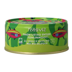 Fish 4 Ever Tonijnmoot in olijfolie 160 Gram