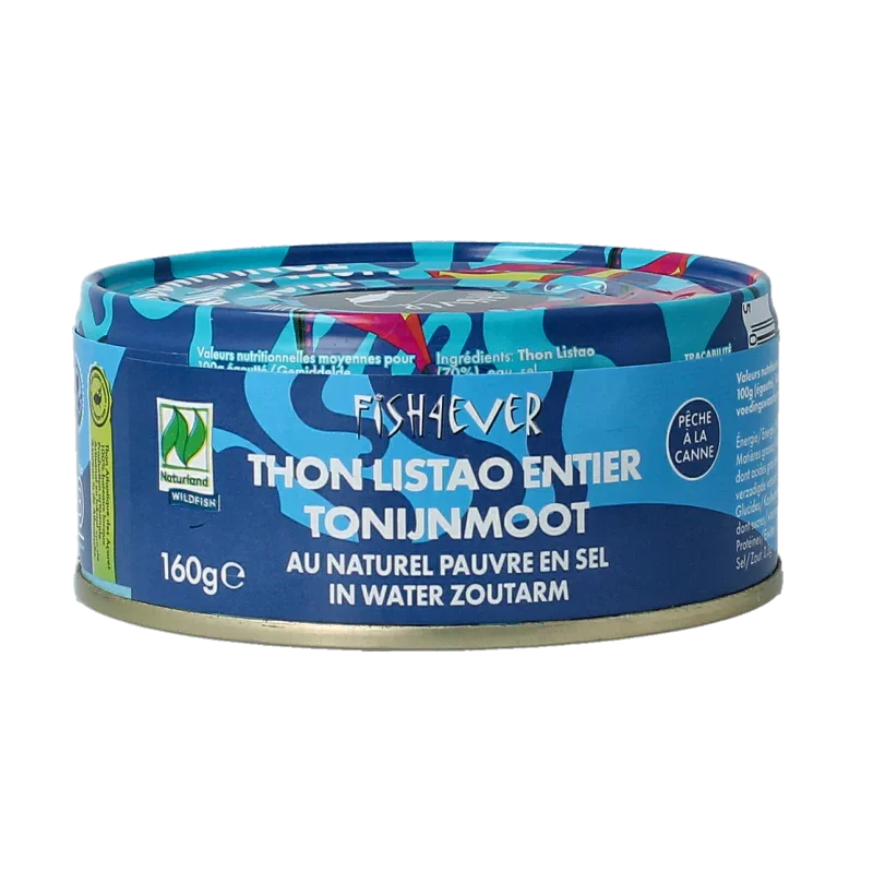 Fish 4 Ever Tonijnmoot in water 160.00 Gram