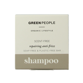 Green People Shampoo bar scent free repairing anti frizz 50.00 Gram