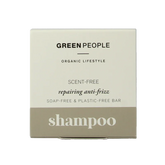 Green People Shampoo bar scent free repairing anti frizz 50 Gram