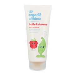Green People Organic children bad- & douchegel berry smoothie 200 Milliliter