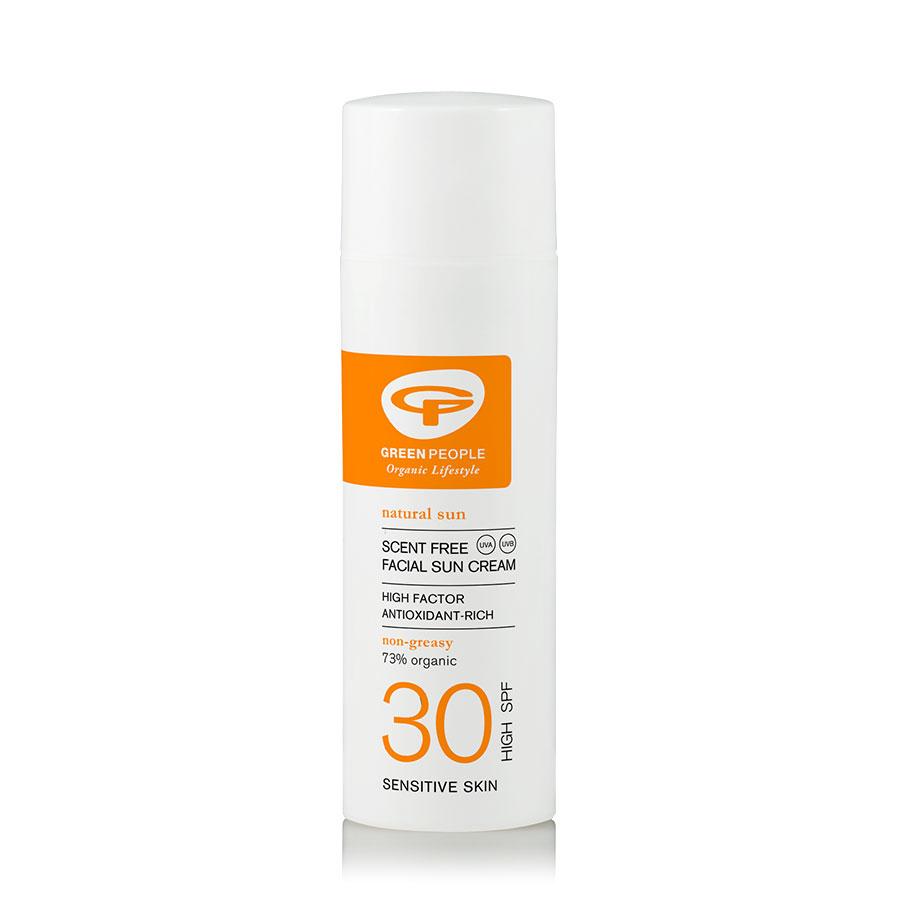 Green People Zonnebrand gezicht SPF30 50.00 Milliliter