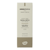 Green People Suncream face scent free SPF15 50 Milliliter