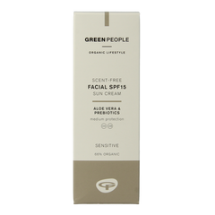 Green People Suncream face scent free SPF15 50.00 Milliliter