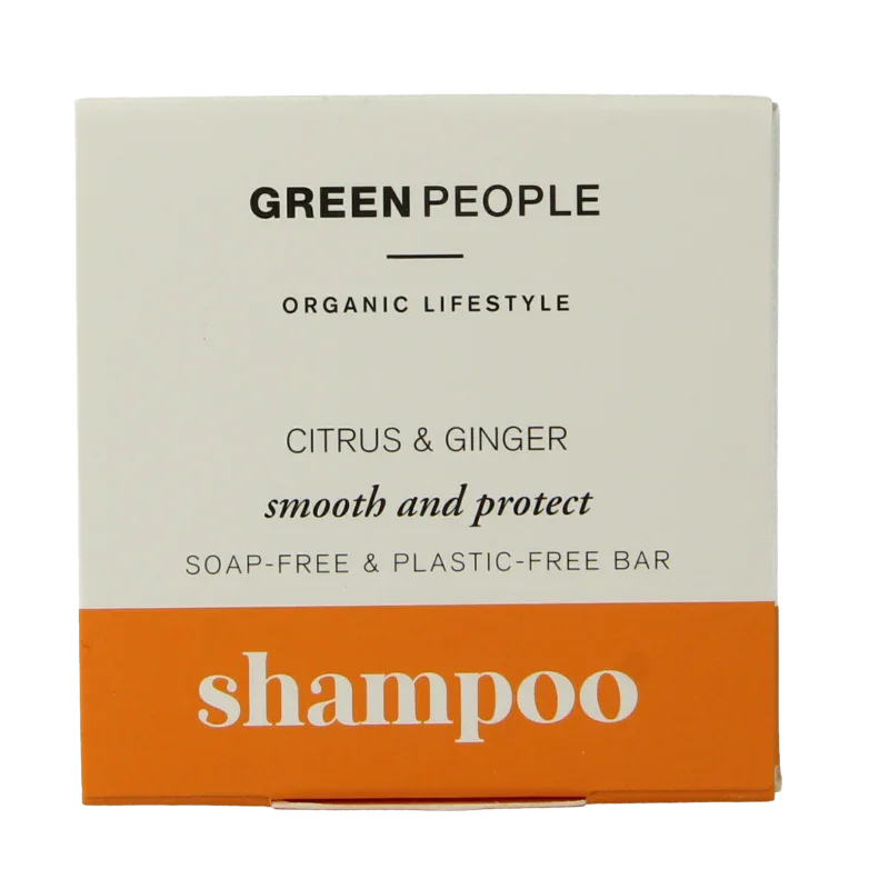 Green People Shampoo bar citrus & ginger 50 Gram