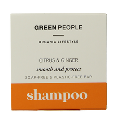 Green People Shampoo bar citrus & ginger 50 Gram