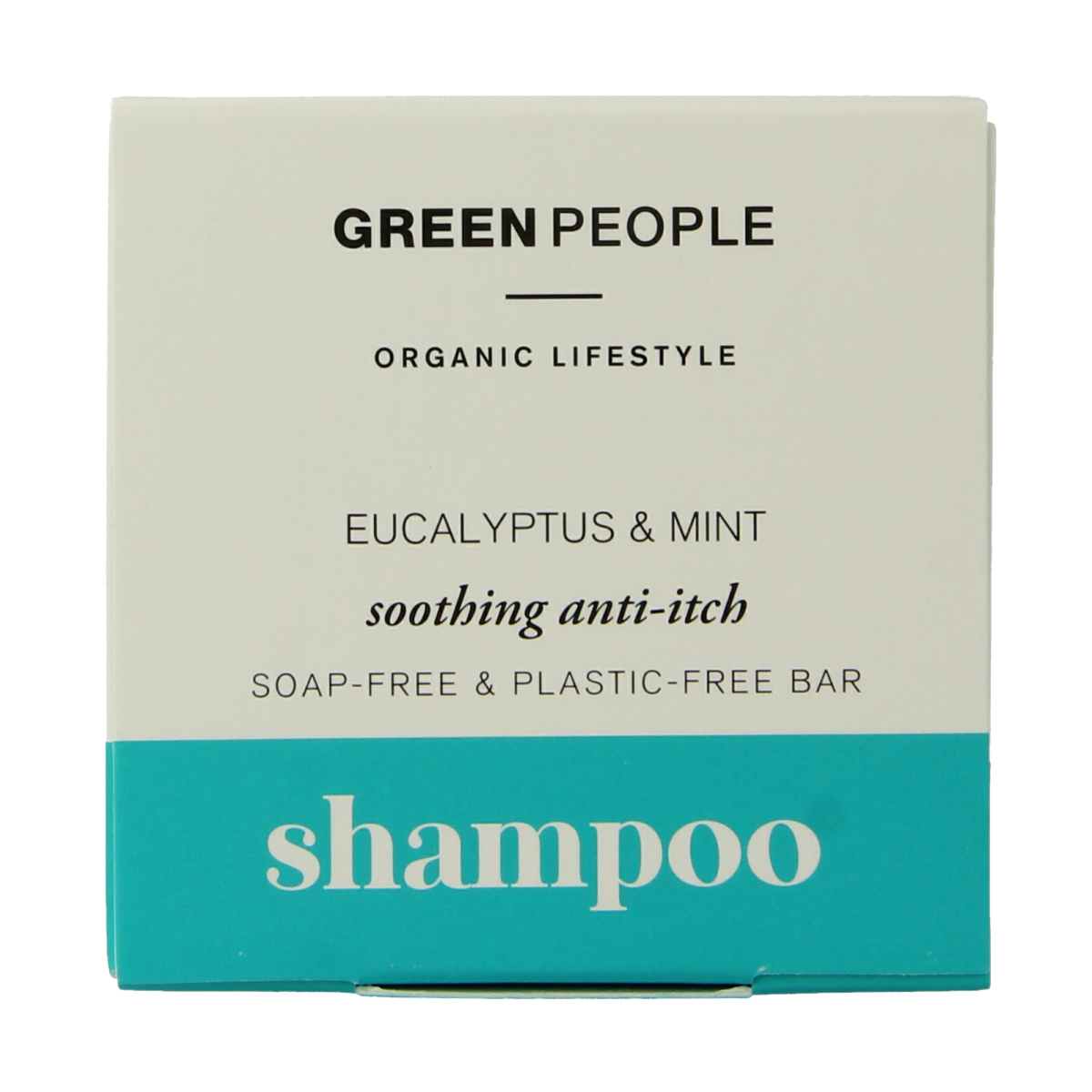 Green People Shampoo bar eucalyptus & mint 50.00 Gram