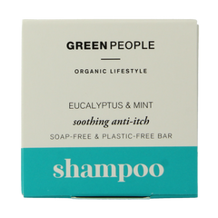 Green People Shampoo bar eucalyptus & mint 50.00 Gram