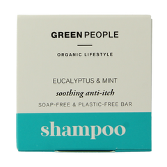 Green People Shampoo bar eucalyptus & mint 50 Gram