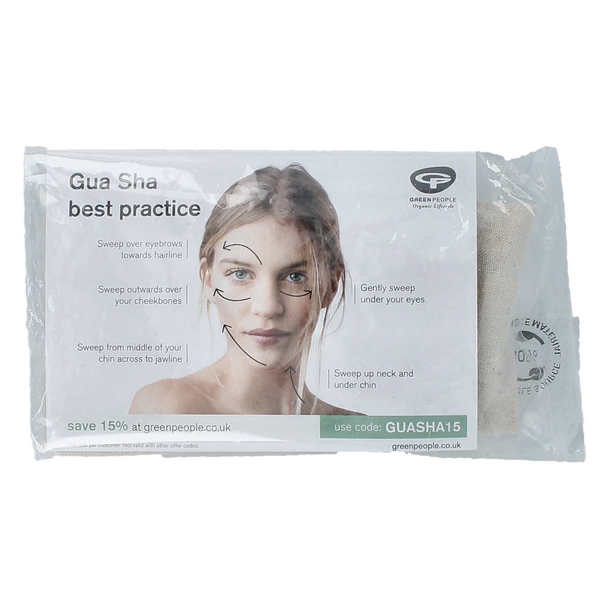 Green People Branded jade gua sha 80.00 Gram