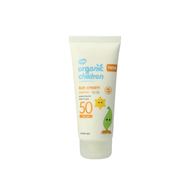 Green People Organic children sun cream lavender SPF50 100 Milliliter