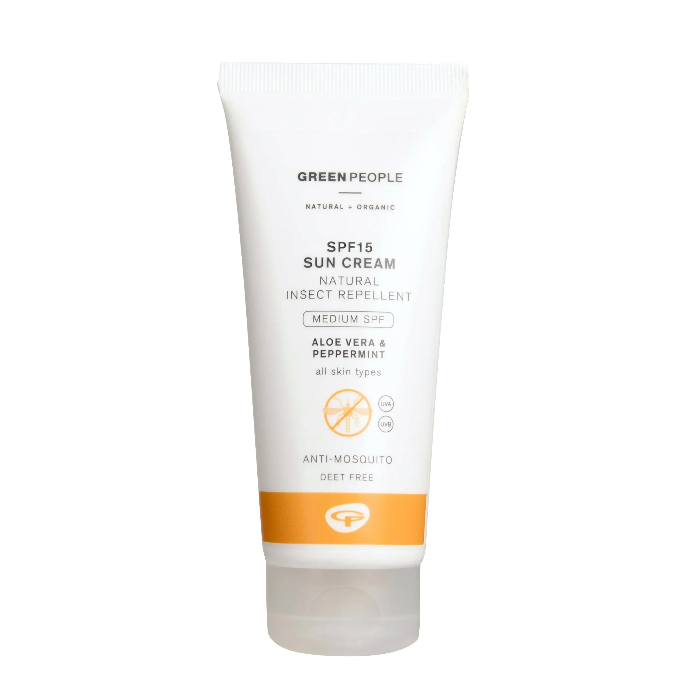Green People Suncream natural insect repellent SFP15 100 Milliliter