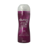 Durex Massageolie en glijmiddel 2-in-1 aloe vera 200 Milliliter