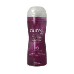 Durex Massageolie en glijmiddel 2-in-1 aloe vera 200 Milliliter