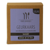 Yours Naturally Geurkaars in glas lavendel 20cl 1 Stuks