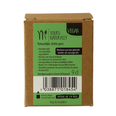 Yours Naturally Votive geurkaars hop & kruiden 9cl 1 Stuks