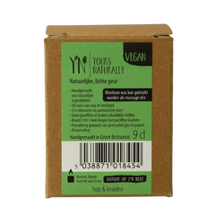 Yours Naturally Votive geurkaars hop & kruiden 9cl 1 Stuks