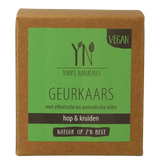 Yours Naturally Geurkaars in glas hop & kruiden 20cl 1.00 Stuks