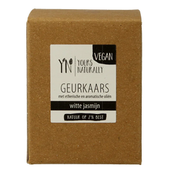 Yours Naturally Votive geurkaars witte jasmijn 9cl 1 Stuks