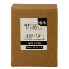 Yours Naturally Votive geurkaars witte jasmijn 9cl 1 Stuks
