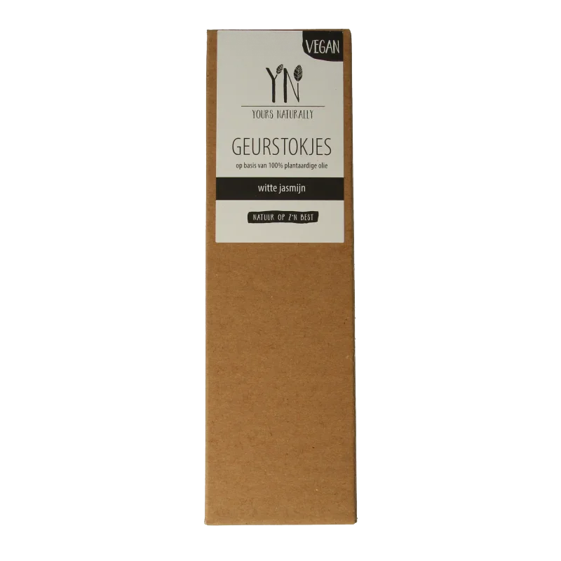 Yours Naturally Geurstokjes witte jasmijn 1 Stuks