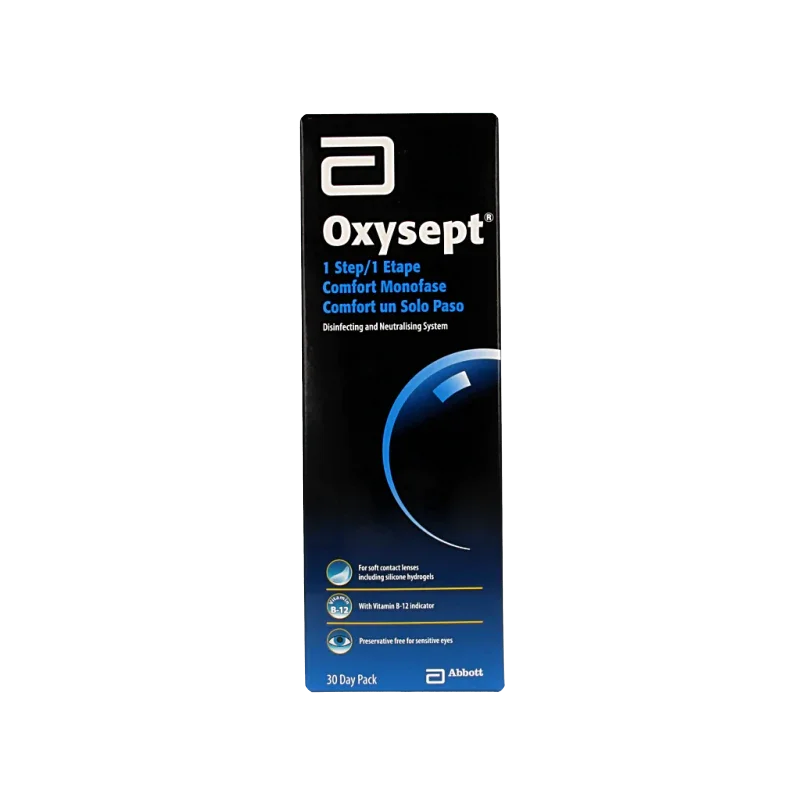 Oxysept 1 Step lenzenvloeistof voor 1 maand 300 Milliliter