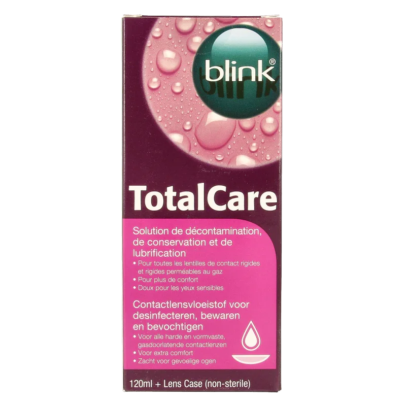 Blink Total care solution & lenscassette 120 Milliliter