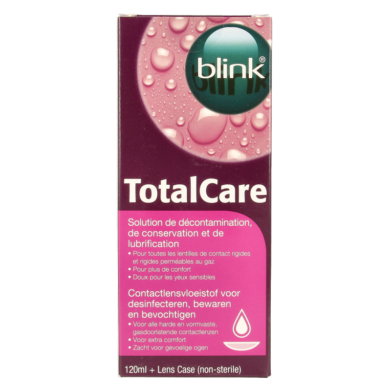 Blink Total care solution & lenscassette 120 Milliliter