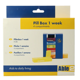 Able 2 Pillenbox 1 week 4 vaks NL 1 Stuks