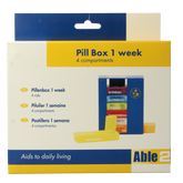 Able 2 Pillenbox 1 week 4 vaks NL 1 Stuks