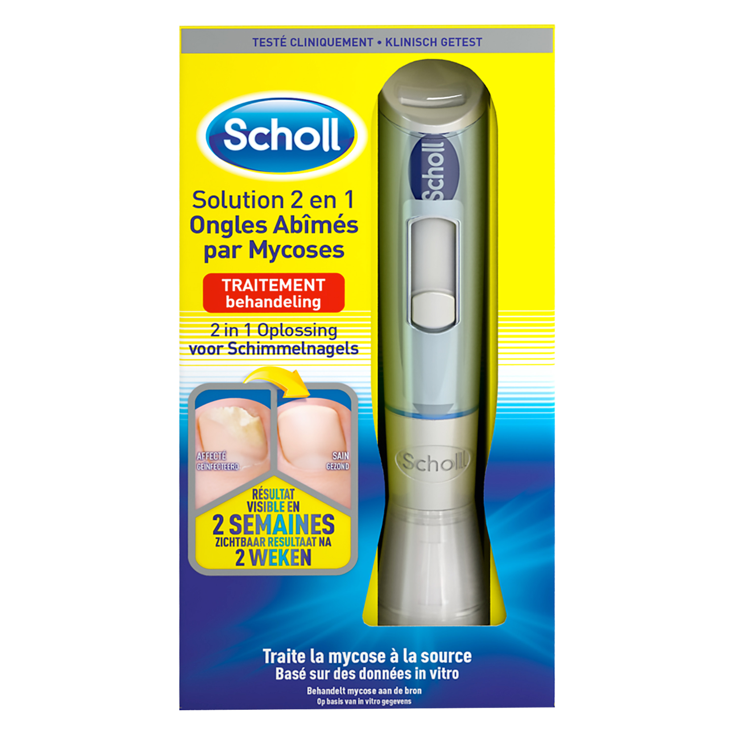Dr. Scholl's Kalknagel 2 in 1 behandel & bescherm 3.80 Milliliter