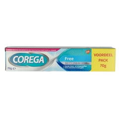 Corega Free kleefcreme voor het kunstgebit 70 Gram
