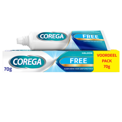 Corega Free kleefcreme voor het kunstgebit 70.00 Gram