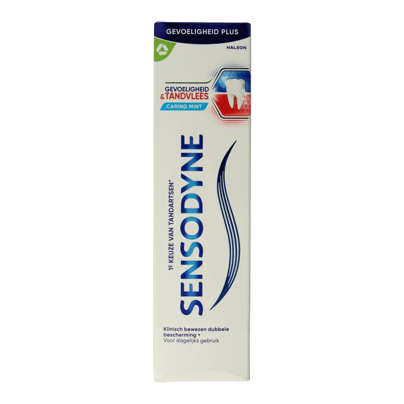 Sensodyne Tandpasta gevoeligheid & tandvlees caring mint 75 Milliliter