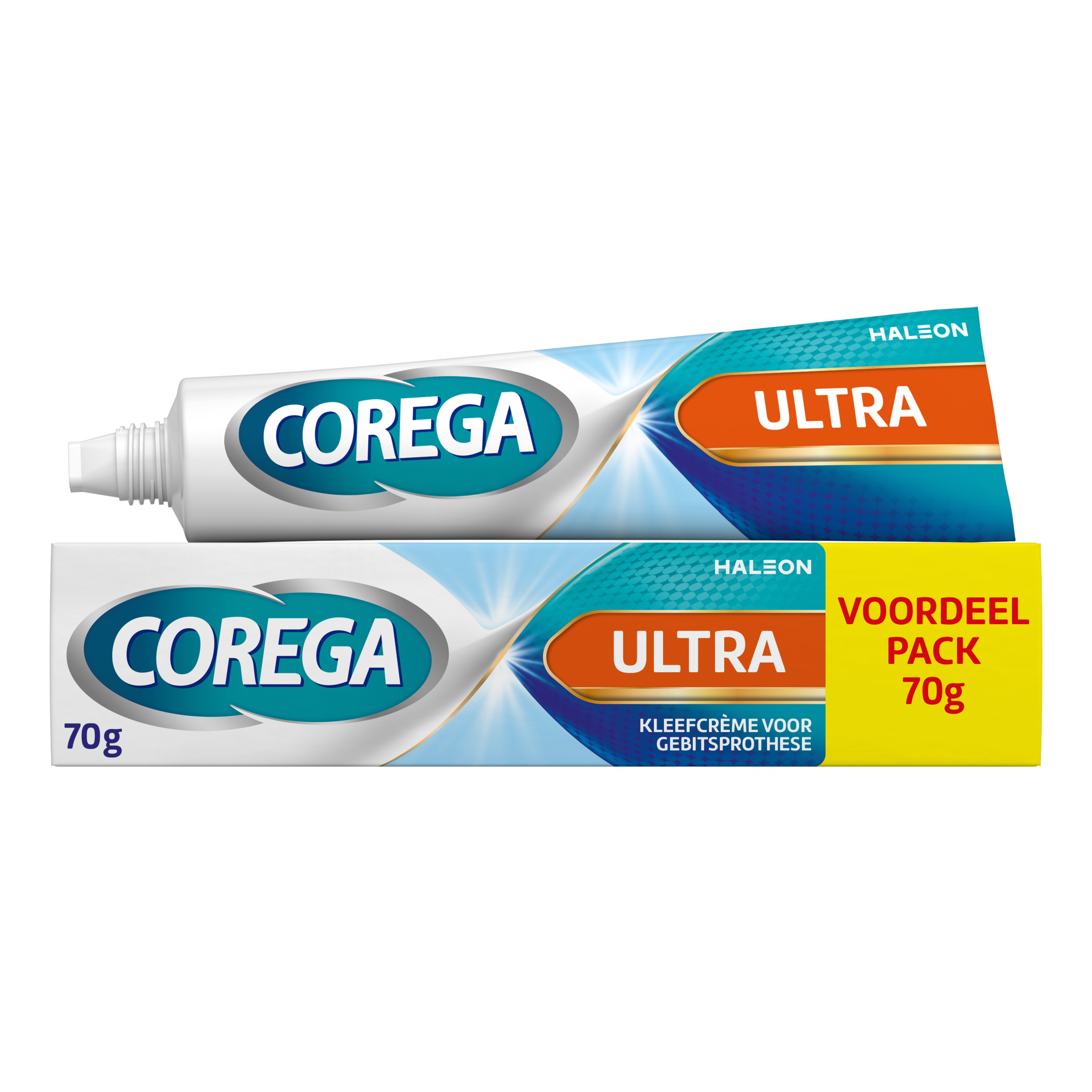 Corega Ultra kleefcreme voor de gebitsprothese 70.00 Gram