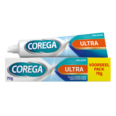 Corega Ultra kleefcreme voor de gebitsprothese 70.00 Gram