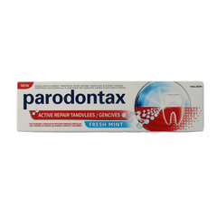 Parodontax Tandpasta active repair tandvlees fresh mint 75 Milliliter