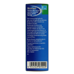 Nicotinell Mondspray 1mg 30.00 Milliliter
