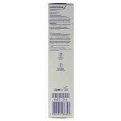 Sensodyne Tandpasta tandvleesbescherming 75.00 Milliliter