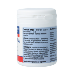 Lamberts Selenium 200mcg met vitamine A C E 100 Tabletten