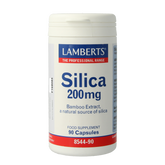 Lamberts Kiezelzuur uit bamboe (silica 200mg) 90 Vegetarische capsules
