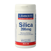 Lamberts Kiezelzuur uit bamboe (silica 200mg) 90.00 Vegetarische capsules