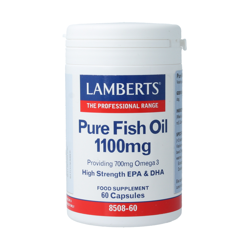 Lamberts Pure visolie 1100mg omega 3 60 Capsules
