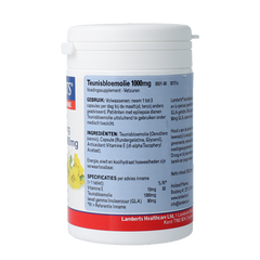 Lamberts Teunisbloemolie 1000mg (pure evening primrose) 90.00 Capsules