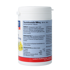 Lamberts Teunisbloemolie 1000mg (pure evening primrose oil) 90.00 Capsules