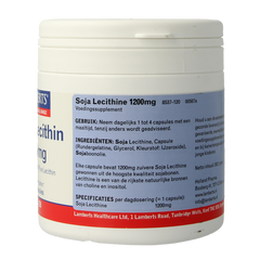 Lamberts Lecithine 1200mg 120 Capsules