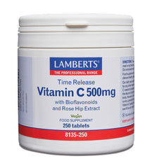 Lamberts Vitamine C 500mg & bioflavonoiden time release 250.00 Tabletten