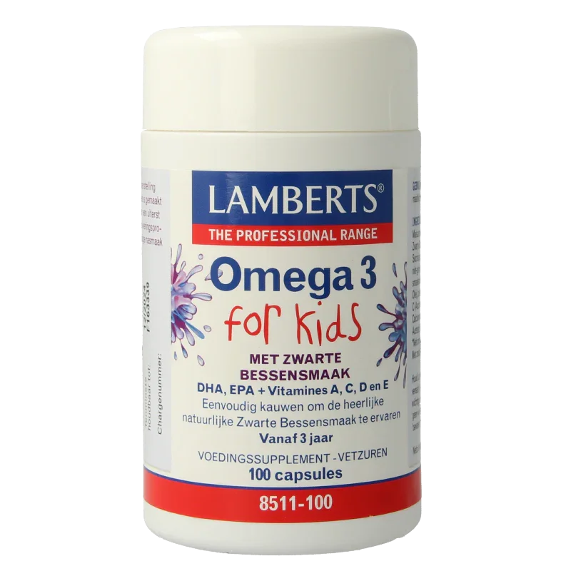 Lamberts Visolie omega 3 for kids 100 Capsules