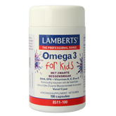 Lamberts Visolie omega 3 for kids 100 Capsules